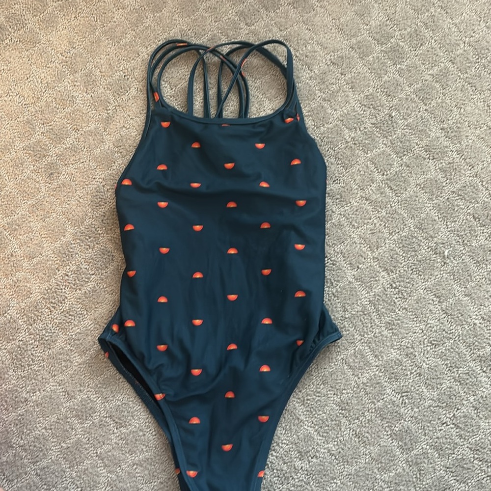RARE PRINT AND STYLE Jolyn sunset Ryker onesie
